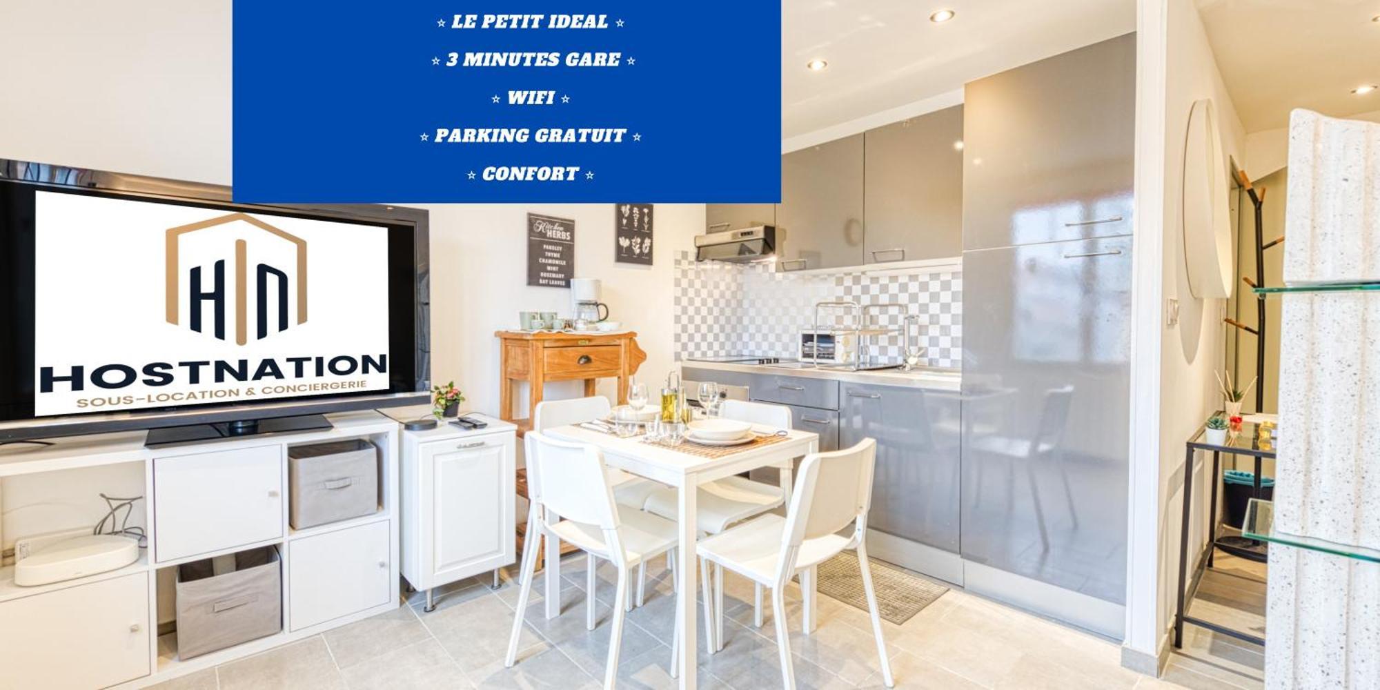 Le Petit Ideal Confort Gare Netflix Stationnement Proche Et Gratuit Apartment Grenoble